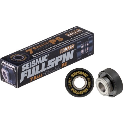 Seismic - Fullspin 7-Ball Ceramic Pro Built-In Bearings - ložiska (8 kusů) - to nejlpší co můžeš mít