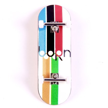 Custom Pro - Born Rasta White 32/34mm - Fingerboard