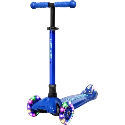 i-Glide - 3 Wheel Kids Scooter LED - Blue/Blue
