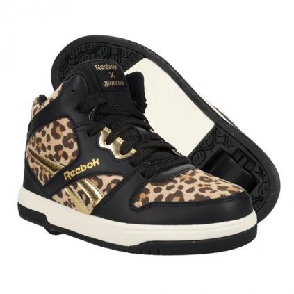 Heelys - Reebok BB4500 Mid Swatch- Cheetah/Black - koloboty