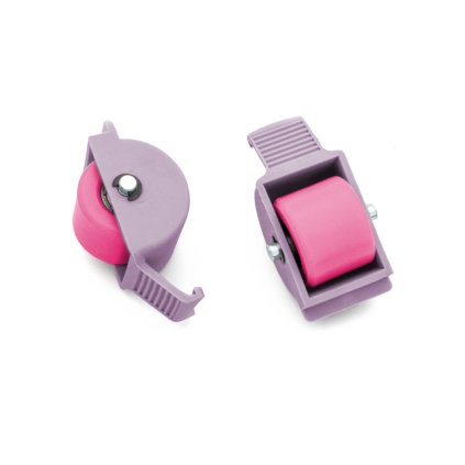 Breezy Rollers - Sada náhradních koleček - Soft Pink/Pink