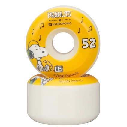 Hydroponic - Peanuts 52 mm - Snoopy Super - skateboardová kolečka