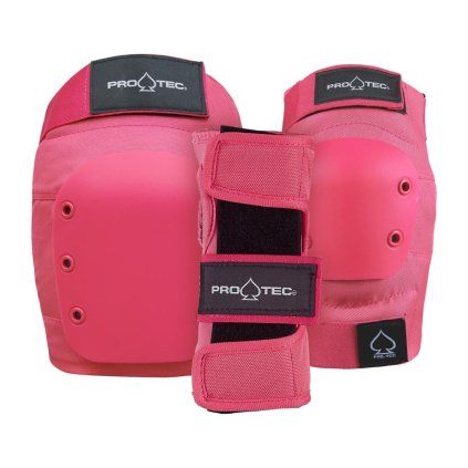 Pro-Tec - Street Gear Junior 3 Pack Open - Dětská sada chráničů - Pink
