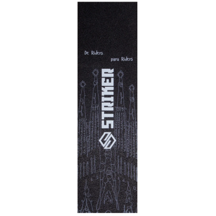 Striker - De Riders Para Riders - Black - Griptape na koloběžky