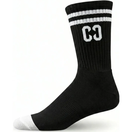 Core - Unite Performance Crew Skate Socks Black