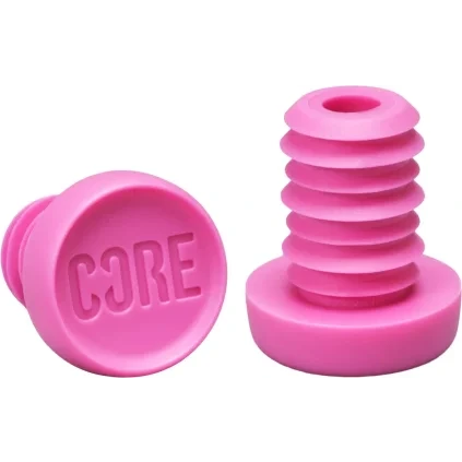 CORE - Bar Ends Pink - Koncovky/špunty na řídítka
