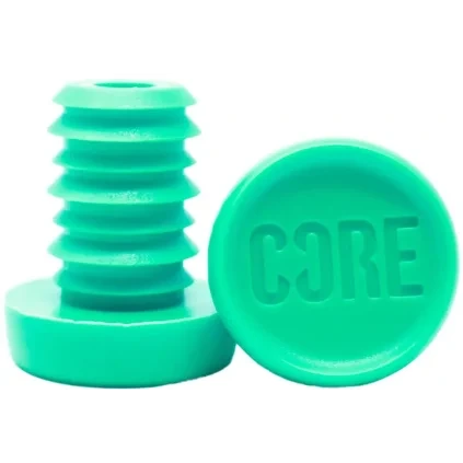 CORE - Bar Ends Teal - Koncovky/špunty na řídítka