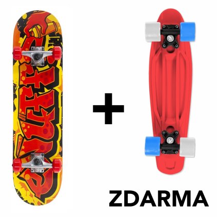 Enuff - Graffiti V2 - 7,25" - 7,75" - Red skateboard