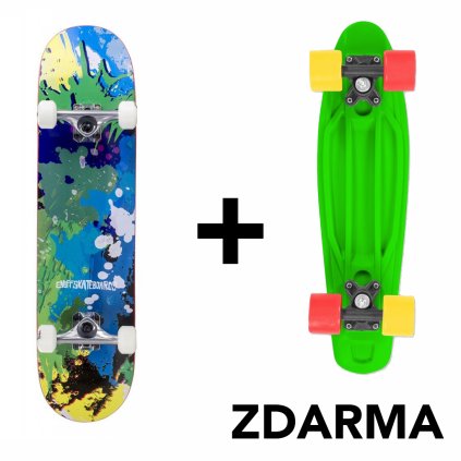 Enuff - Splat - 7,75" - Green/Blue skateboard
