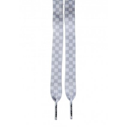 Heelys - Laces Bliss Check - White/Silver - tkaničky 130 cm