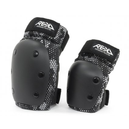 Rekd - Dětská sada chráničů - Youth Heavy Duty Double Pads Set Black/Grey