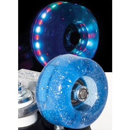 Rio - Roller Light Up BlueGlitter