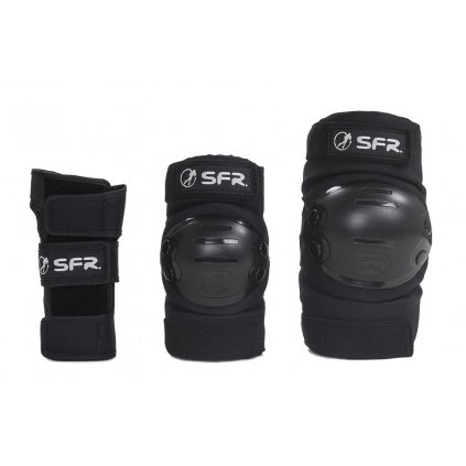 SFR - Dětská sada chráničů - Youth Ramp Triple Pad Set Black