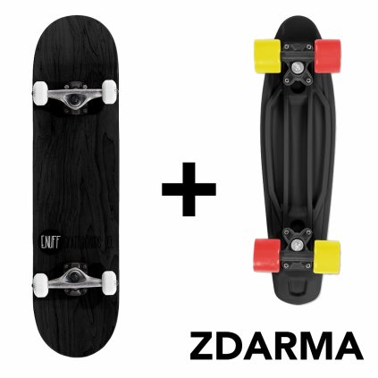 Enuff - Logo Stain - 8" - Black skateboard