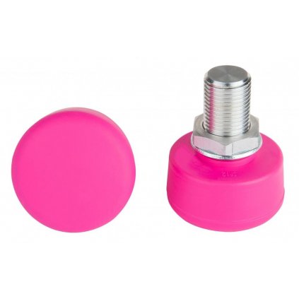 Rookie - Adjustable Toestop Pink - nastavitelná brzda na trekové brusle