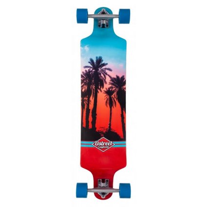 D-Street - Drop Down Hawaiian 39,5" - longboard