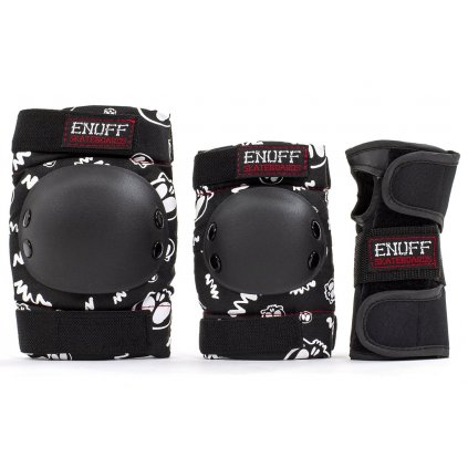 Enuff - Skull Junior Ramp Pad Set - Dětská sada chráničů