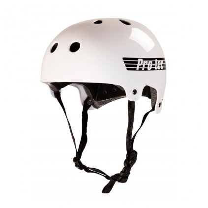 Pro-Tec - Old School Cert Gloss White - helma na skateboard