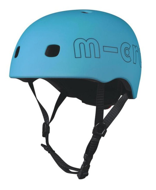 Levně Micro - LED Ocean Blue M (52-56 cm) - Dětská helma
