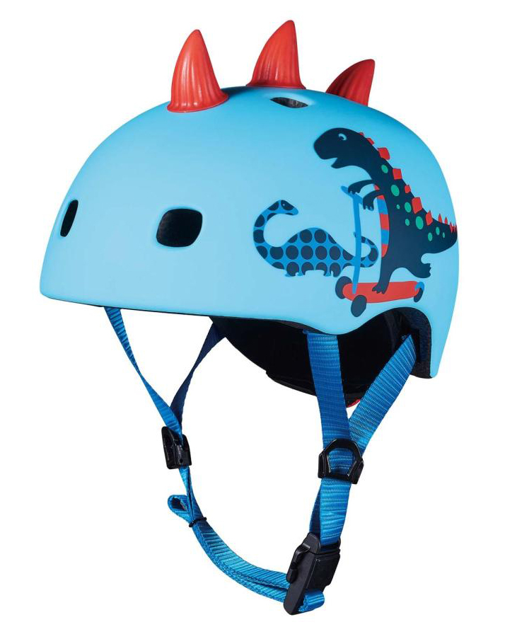 Levně Micro - LED 3D Scootersaurus V3 - Dětská helma