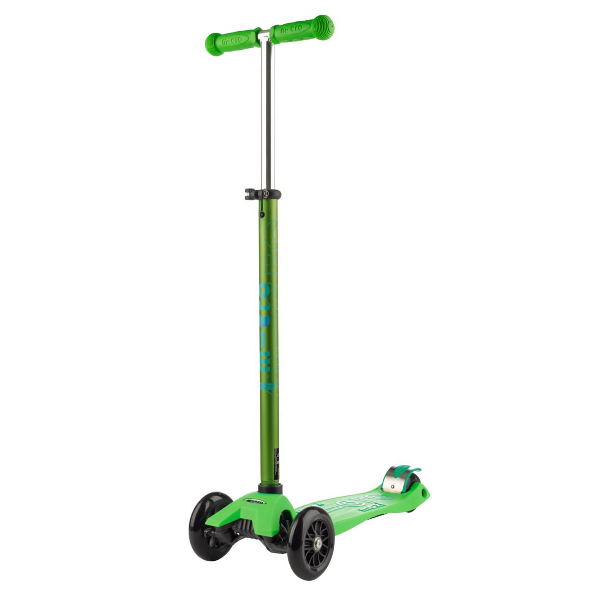 Levně Micro - Maxi Deluxe Green - Dětská koloběžka