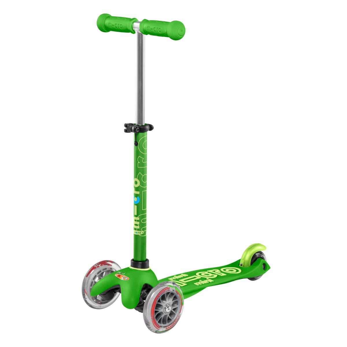 Levně Micro - Mini Deluxe Green - Dětská koloběžka