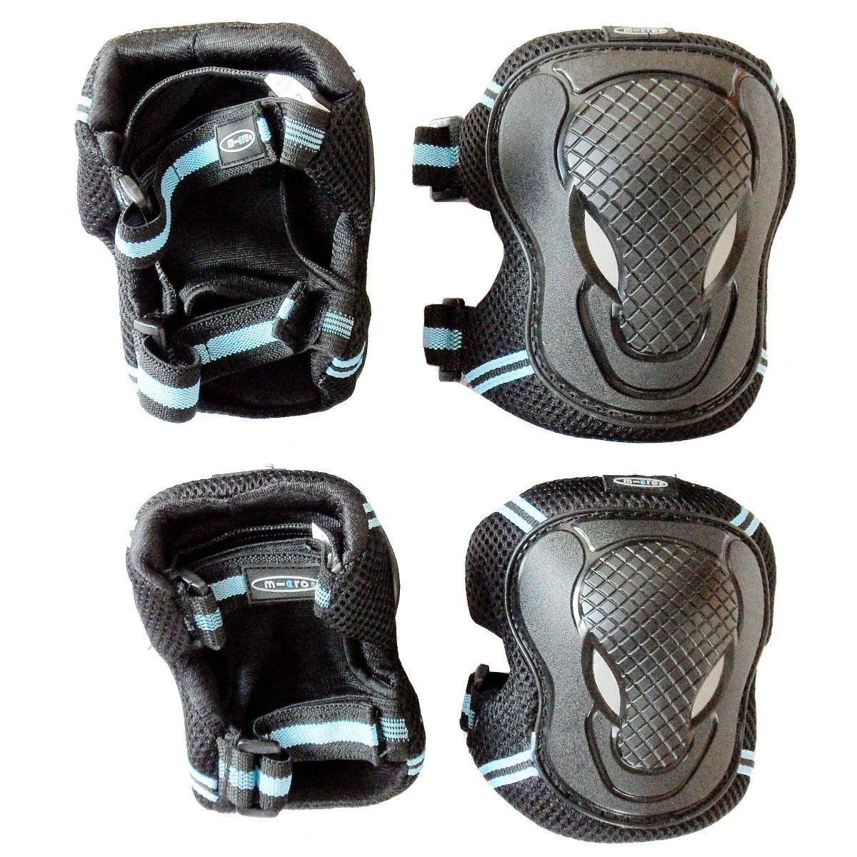 Levně Micro - Sada chráničů Black L