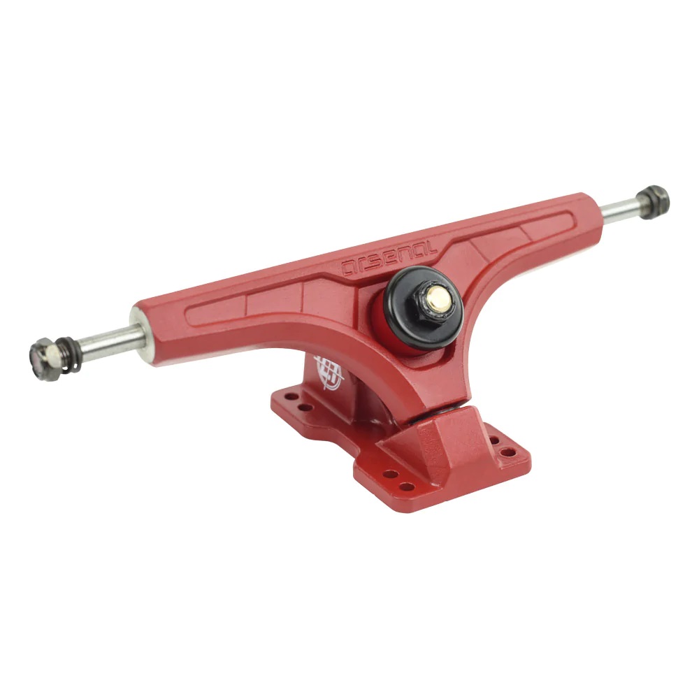 Levně Arsenal - Cast 180mm - Crimsom - truck (1ks) Úhel baseplate: 50°