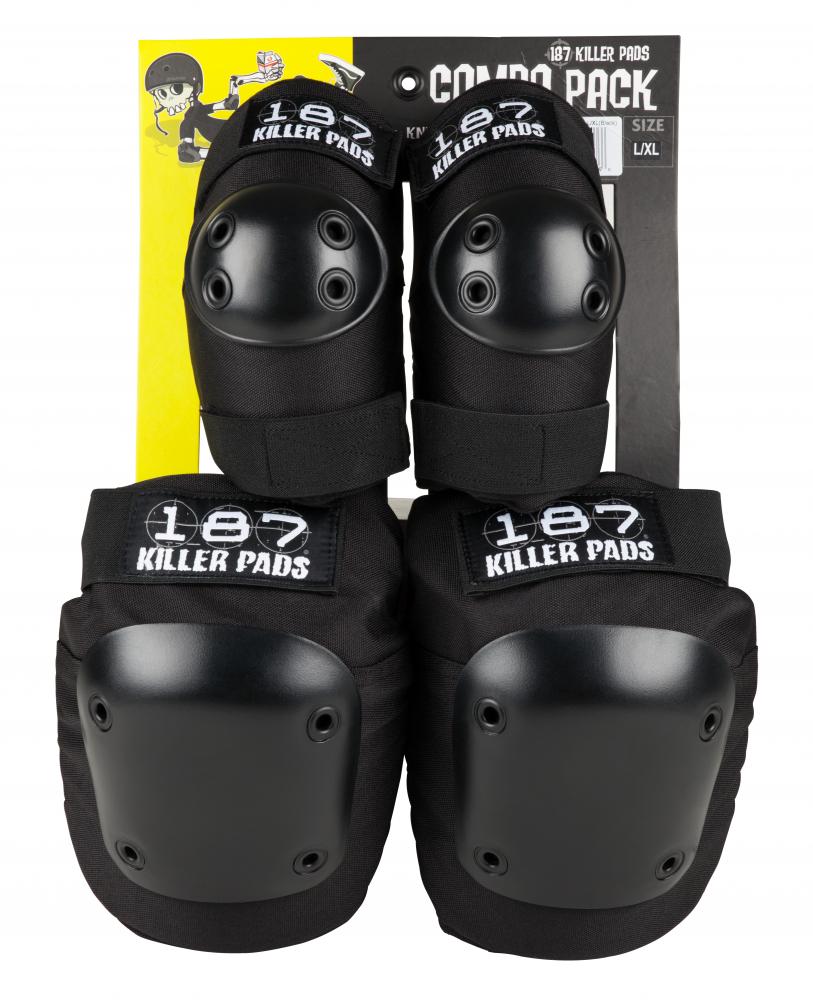 Levně 187 Killer Pads - Combo Pack - Black - Sada chráničů pro dospělé