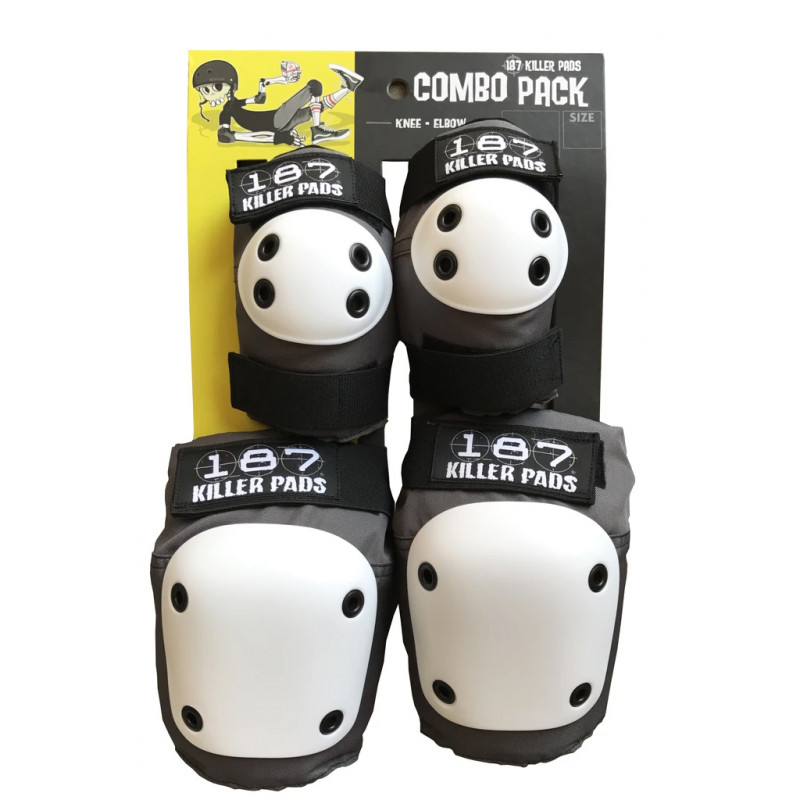 Levně 187 Killer Pads - Combo Pack - Grey - Sada chráničů pro dospělé