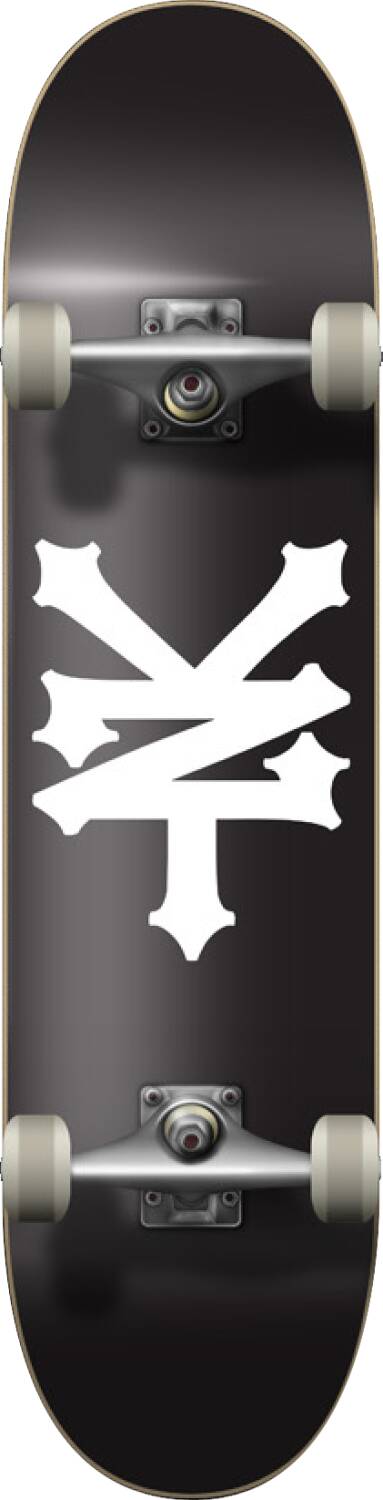 Zoo York - CrackerJack Black 7,75" / 8" - skateboard Šířka desky: 8"
