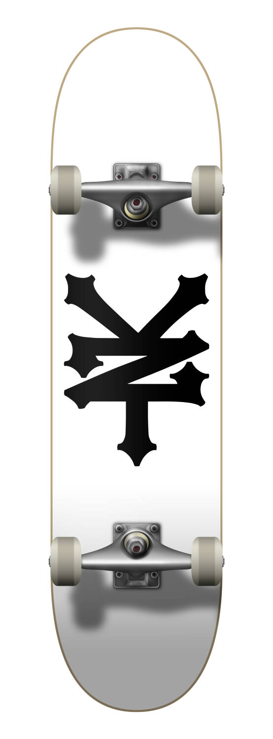 Zoo York - CrackerJack White 7,75" / 8" - skateboard Šířka desky: 8"