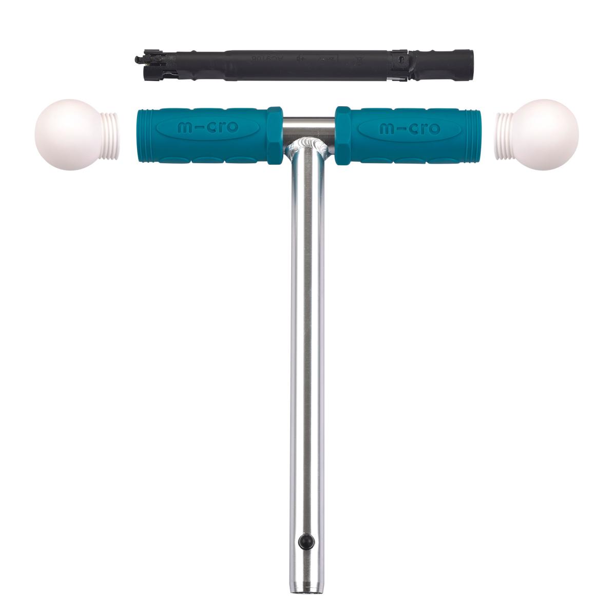 Levně Micro - Vnitřní svítící řídítka pro Mini Micro Magic - Aqua