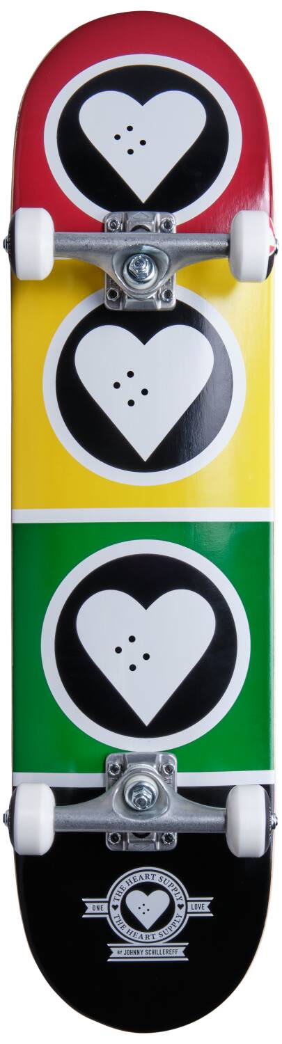 Heart Supply - Squad 8" Rasta - skateboard