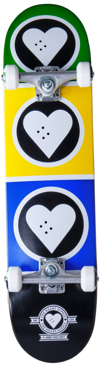 Heart Supply - Squad 7,5" Brazil - skateboard