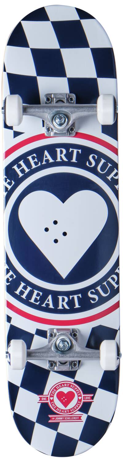 Heart Supply - Insignia 8" Blue - skateboard