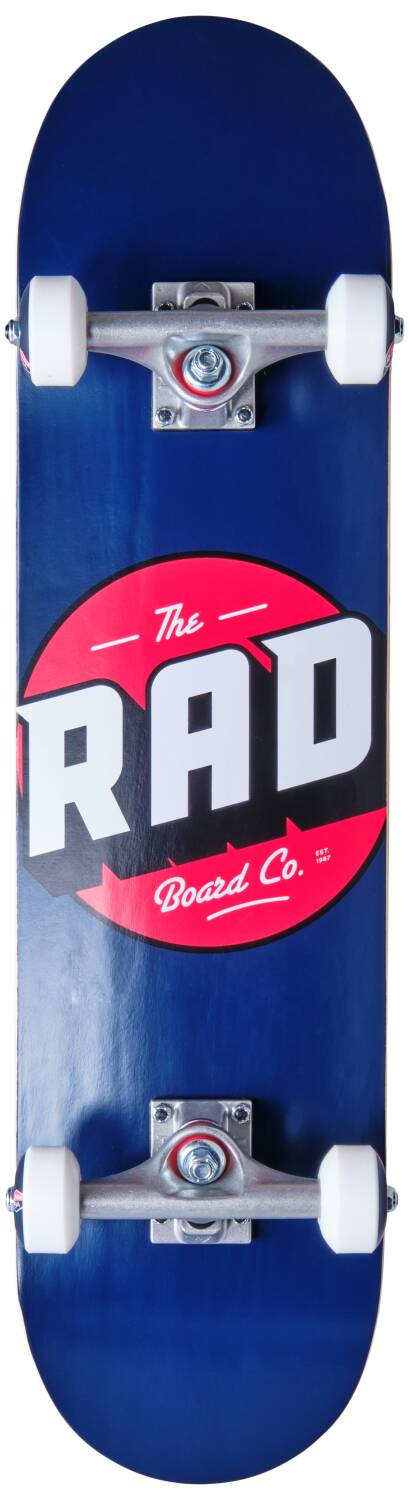 RAD Skateboards RAD - Logo Progressive 8" Blue/Red - skateboard