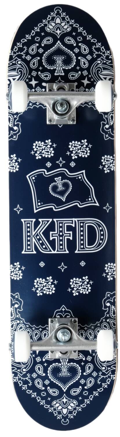 KFD - Bandana 7.75" Navy - skateboard