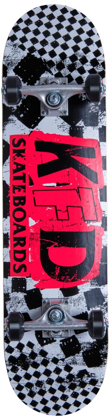 KFD - Ransom 8" White/Red - skateboard