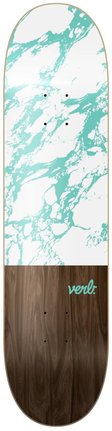 Levně Verb - Marble Dip 8" Mint/White/Brown - deska