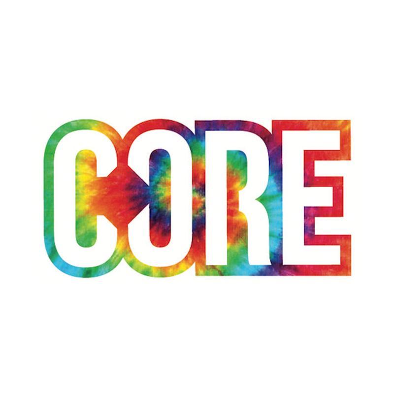 Levně CORE - Classic Scooter Sticker - Tie Dye - Samolepka