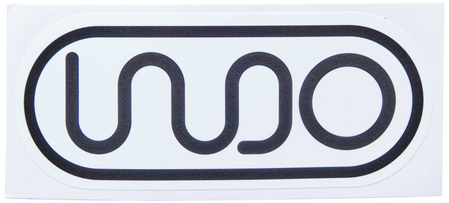 Levně Indo - Logo Scooter Sticker White - Samolepka
