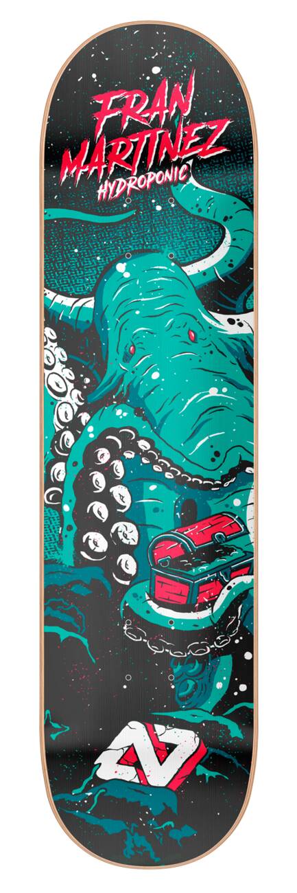 Hydroponic - Sea Monster 8" Fran Martinez Octopus - deska Velikost: 8"
