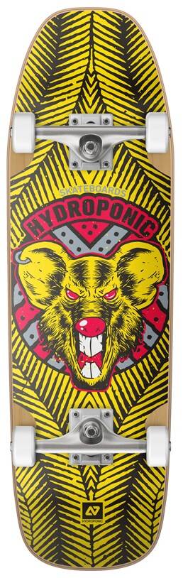 Hydroponic - Bullet Pool Shape  8.75" - Mike Yellow - Skateboard