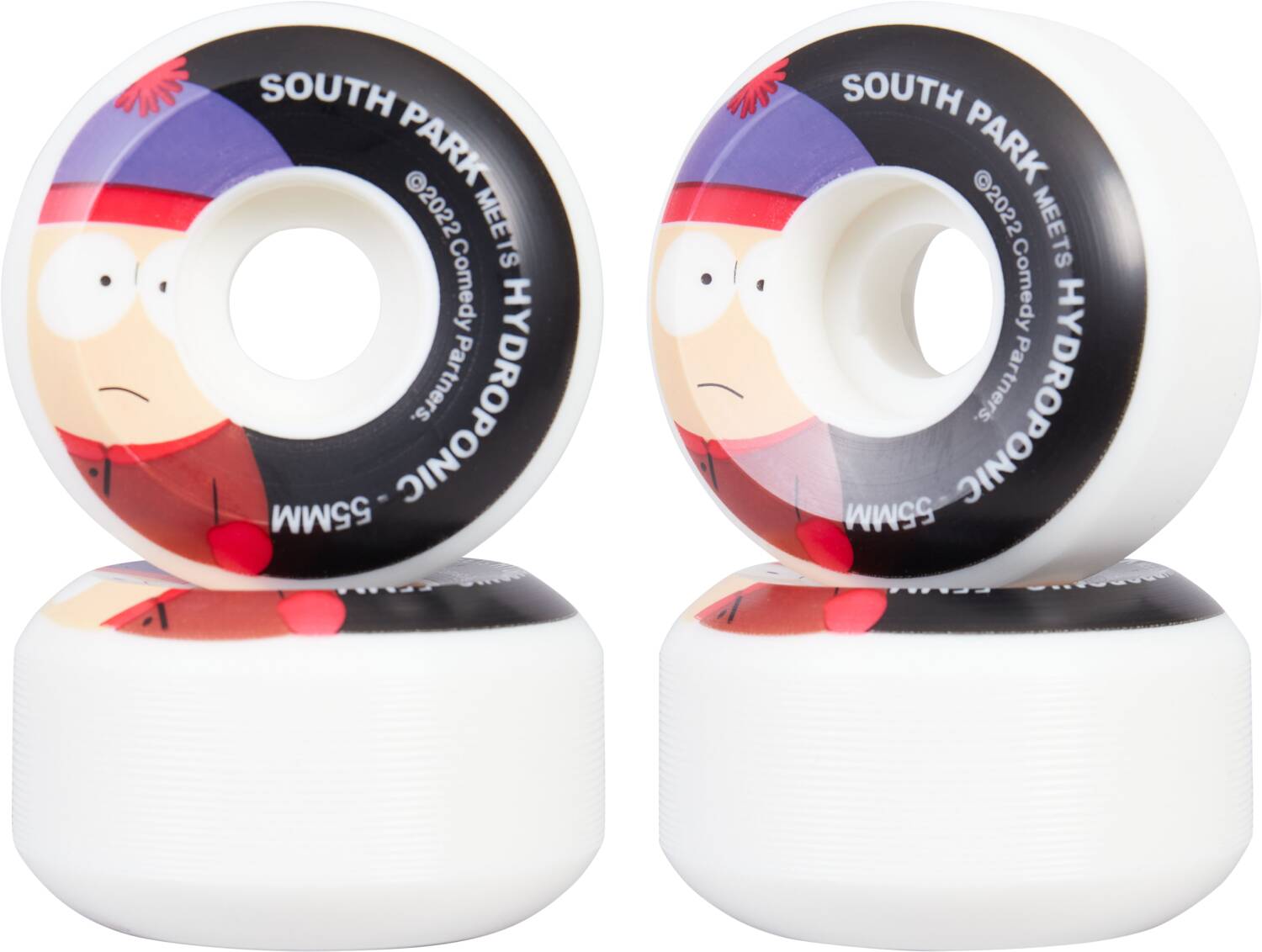 Levně Hydroponic - South Park 100A - 55mm - Stan - skateboardová kolečka Průměr koleček: 55mm