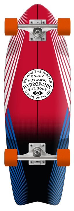 Levně Hydroponic - Fish Lines Red 28" - cruiser Délka: 28"