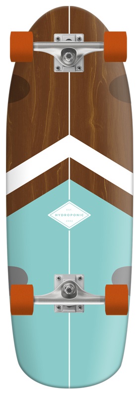 Levně Hydroponic - Rounded Classic 3.0 Turquoise 30" - cruiser Délka: 30"
