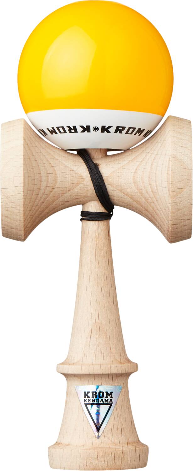 Levně KROM - POP LOL Yellow - Kendama