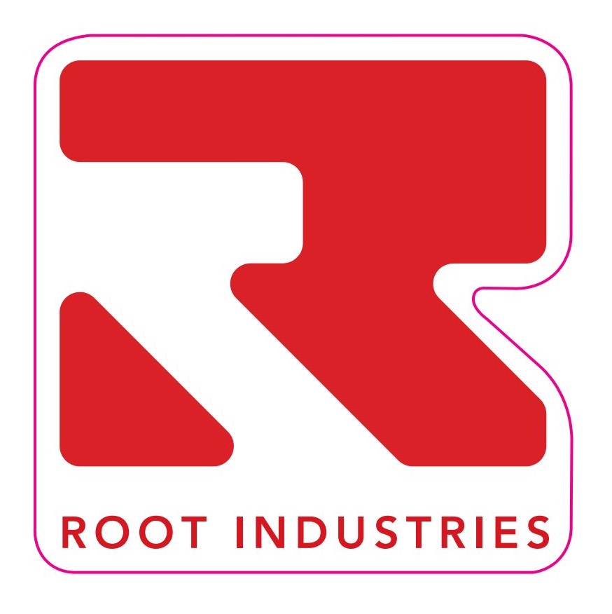Levně Root Industries Root - Logo Scooter Sticker Red - Samolepka