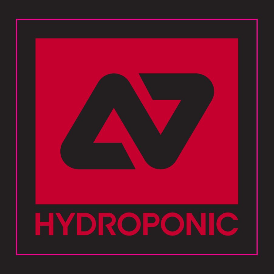 Levně Hydroponic - Logo Sticker Red - Samolepka